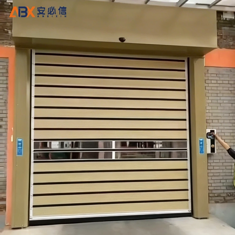 六安感应高速门